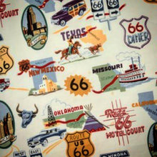 Load image into Gallery viewer, The Gypsy shirt fabric close up | Route 66 | Southwest Americana