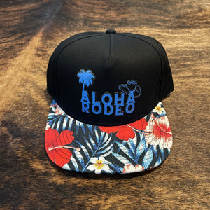 Aloha Rodeo Floral SnapBack Hat