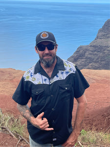 Waimea Pearl Snap Shirt | Aloha Rodeo