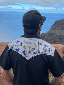 Waimea Pearl Snap Shirt | Aloha Rodeo